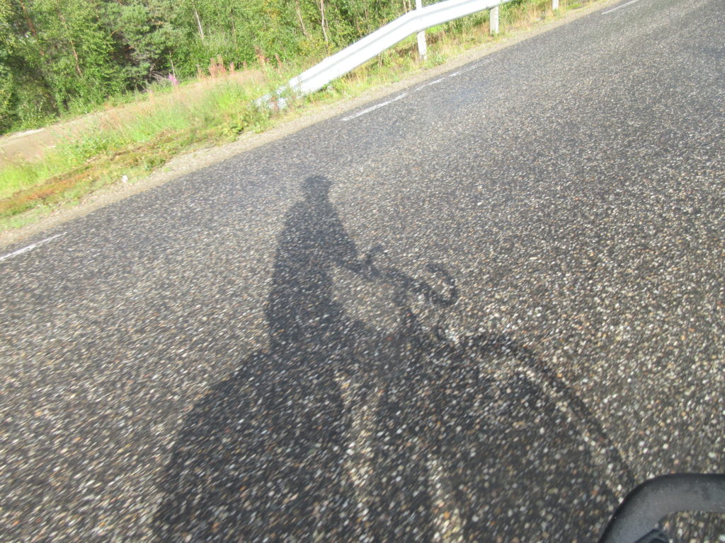 One of the rare shadows I saw in this trip