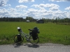 Blue sky of Lapland