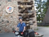 Classic picture at the Arctic Circle