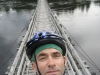 The Ahmaskoski suspension bridge