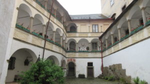 The inner court of Clam castle