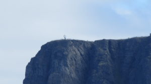 The globe on top of North Cape