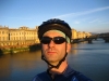 Me with Ponte Vecchio in the background