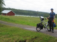The Muonionjoki river between Kolari and Pello