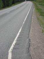Annoying holes on the side road