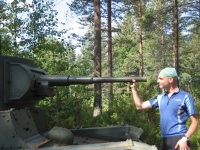 Winter War memorial site in Kuhmo
