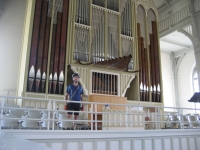 Organ in the church of Nurmes