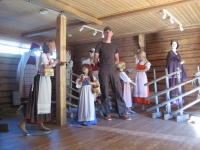 Exhibition of traditional Karelian dresses