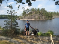 Beautiful scenery at Lake Saimaa