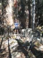 Ancient rock paintings in Syrjäsalmi