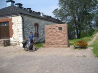 Memorial to the Reds died during the Finnish Independence War in the Fortress of Lappeenranta
