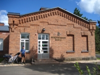 One of the buildings in the garrison area of Kasarmimäki in Kouvola