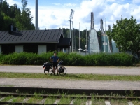 Sky jumping in Lahti