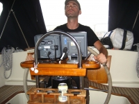 Steering the boat