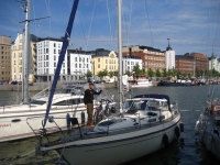 At the Guest Harbour of Katajanokka in Helsinki