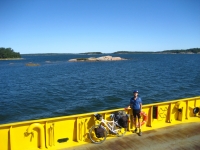 From a ferry