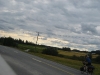Cycling in the countryside towards Yläne