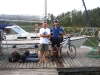 Petter and I at the harbour of Barösund